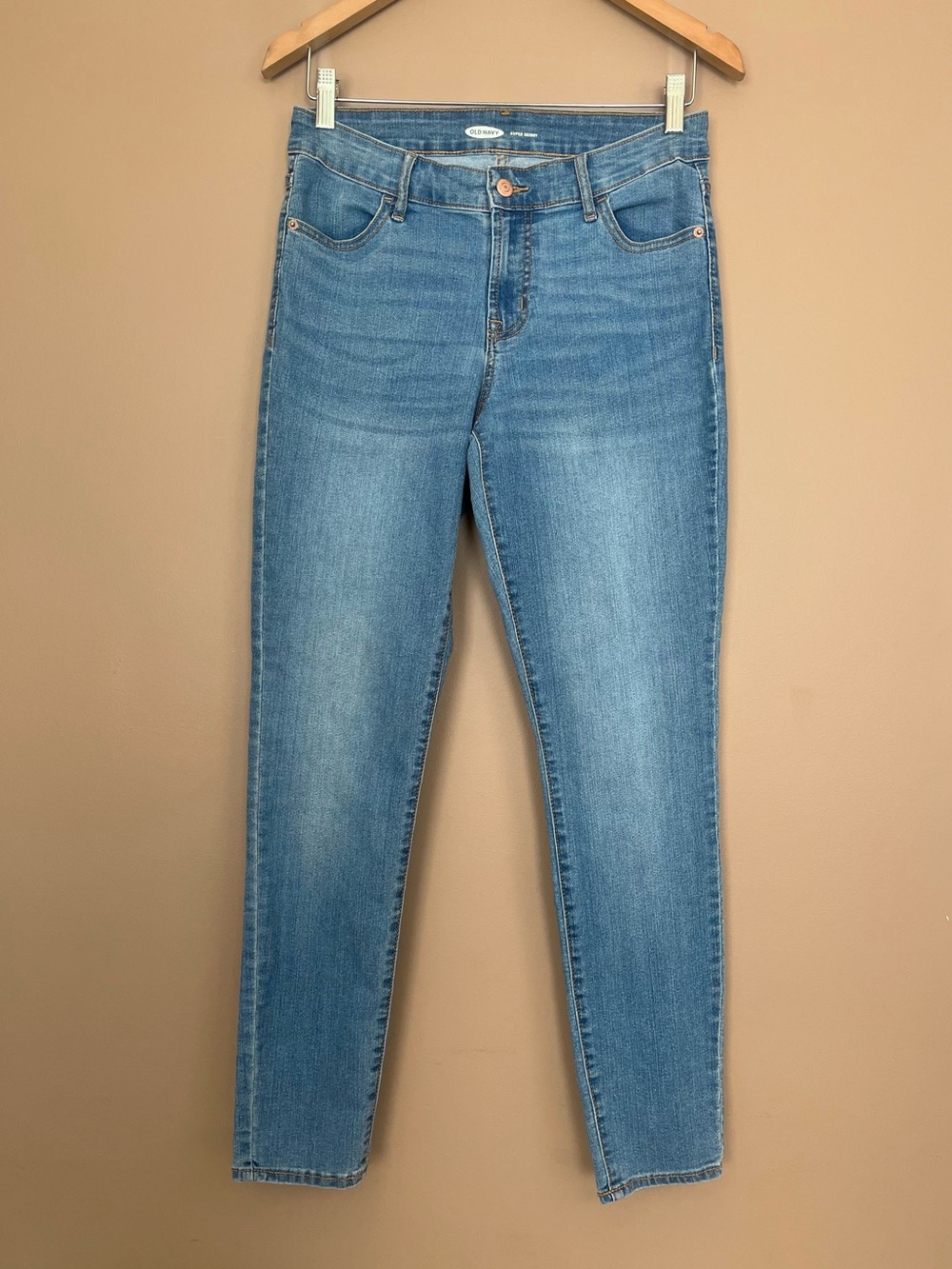 {Old Navy} Super Skinny Jeans in Blue - Womens 6